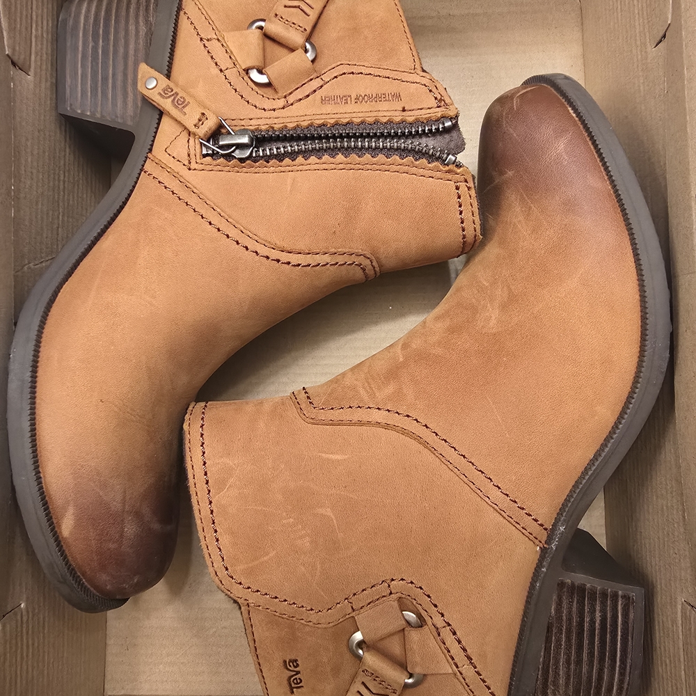 Teva Leather Ankle Boots